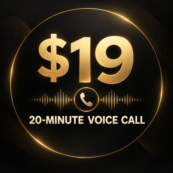 20 MINUTE VOICE CALL WITH TRENT LIVE
