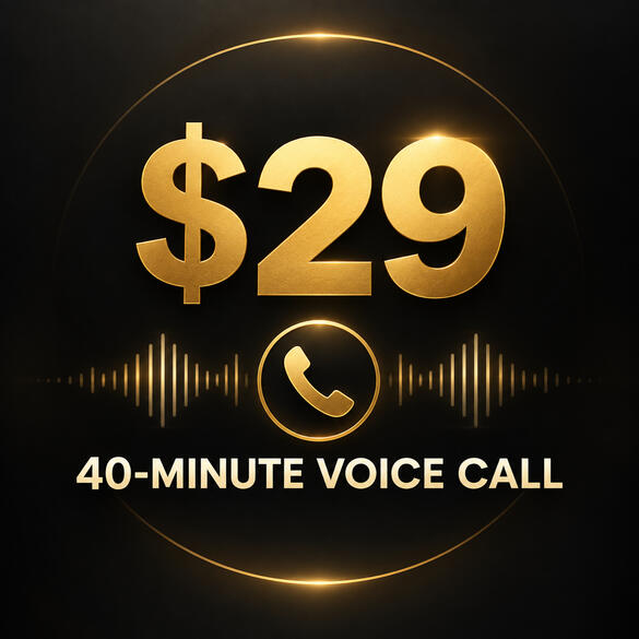 40 MINUTE VOICE CALL WITH TRENT LIVE